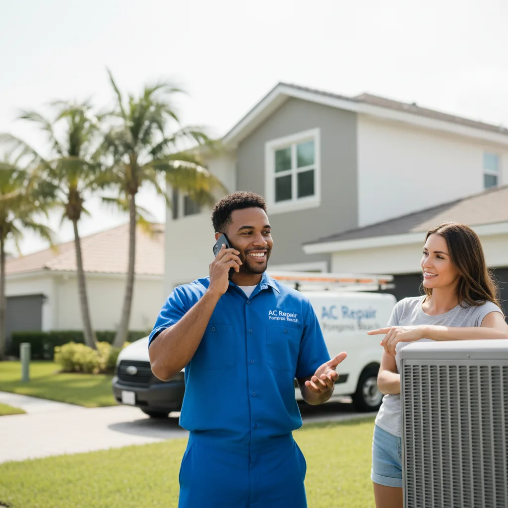 AC Repair Pompano Beach customer support in Penitas
